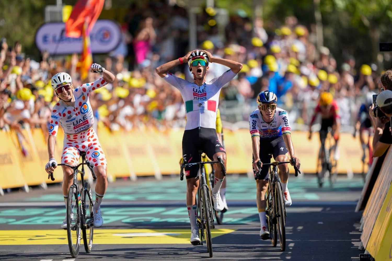 ¡Histórico! El mexicano Isaac del Toro gana la segunda etapa del Tour de Francia en un cierre de leyenda