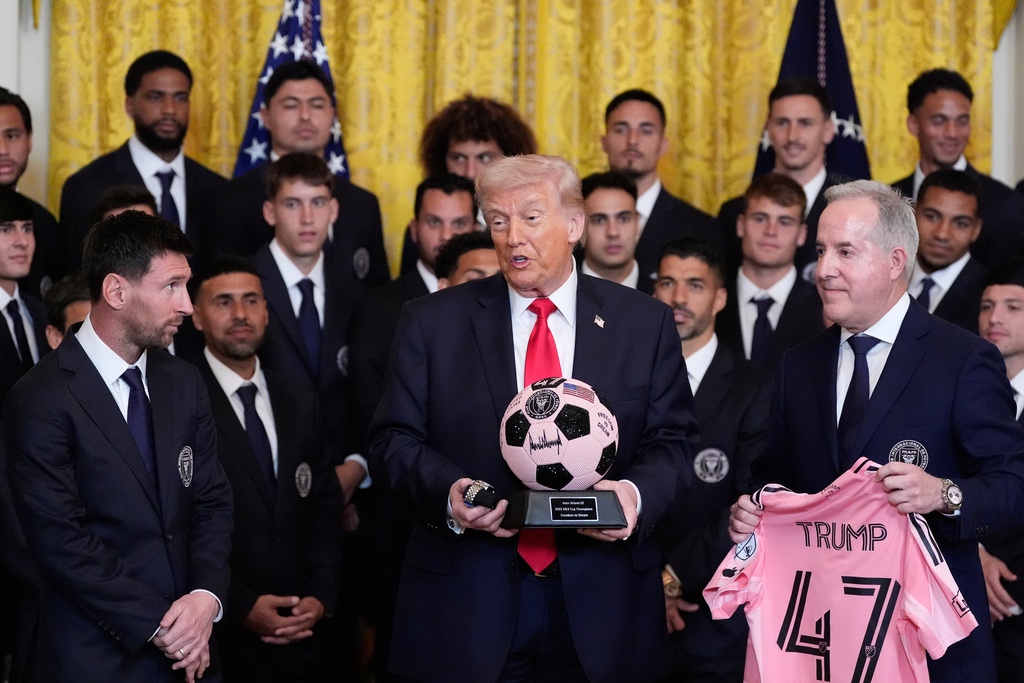 Histórico encuentro en la Casa Blanca: Donald Trump rinde homenaje a Messi y al Inter Miami