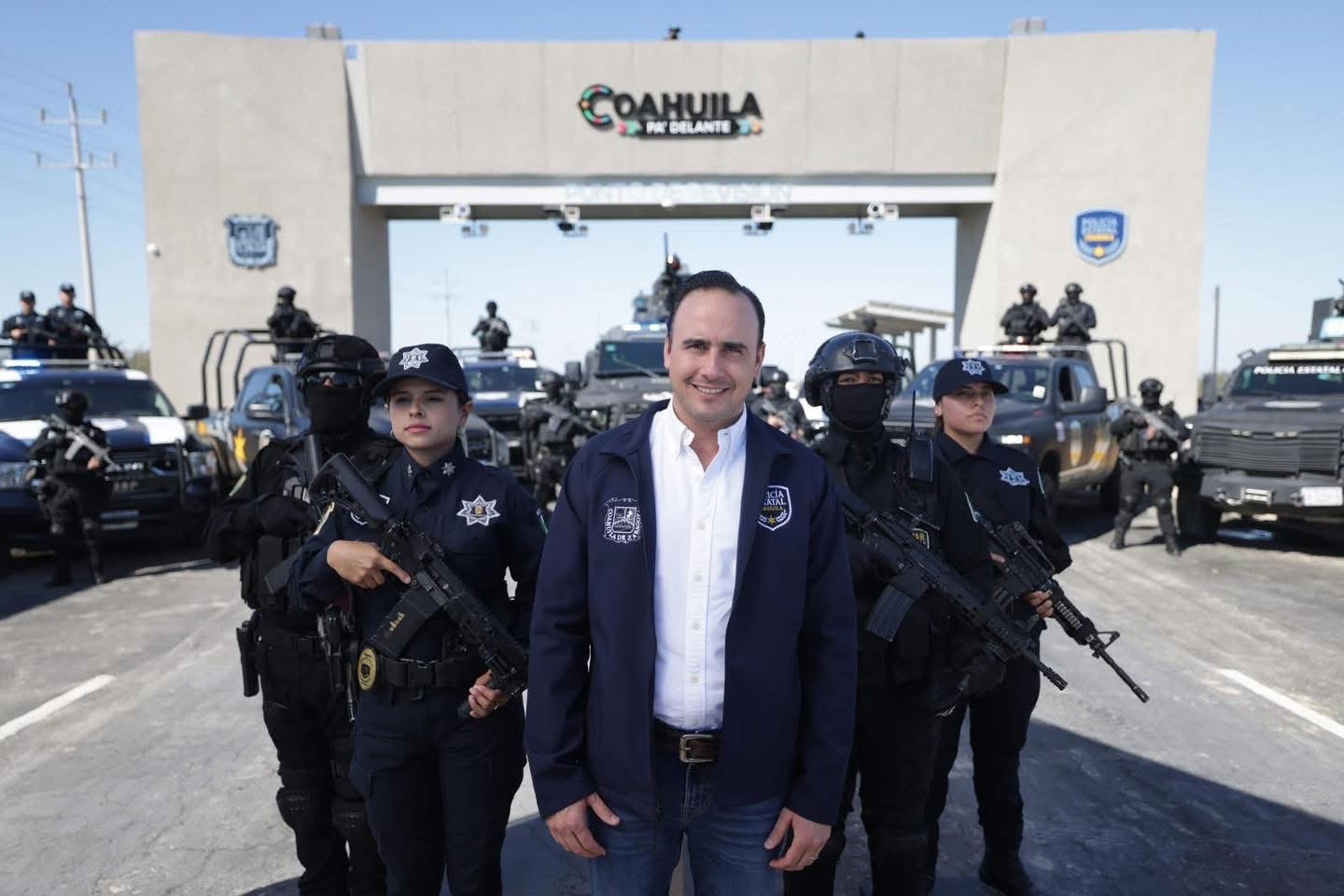 Coahuila refuerza su blindaje: Inicia construcción de arco de seguridad en la frontera con Zacatecas