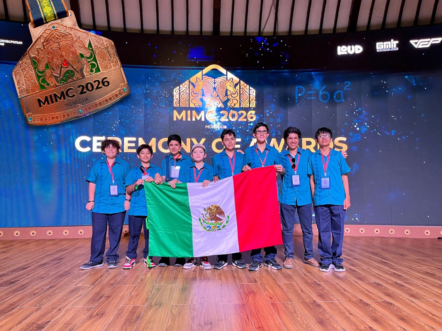 Orgullo estatal: Estudiantes de Coahuila destacan en competencia internacional de matemáticas en Mongolia