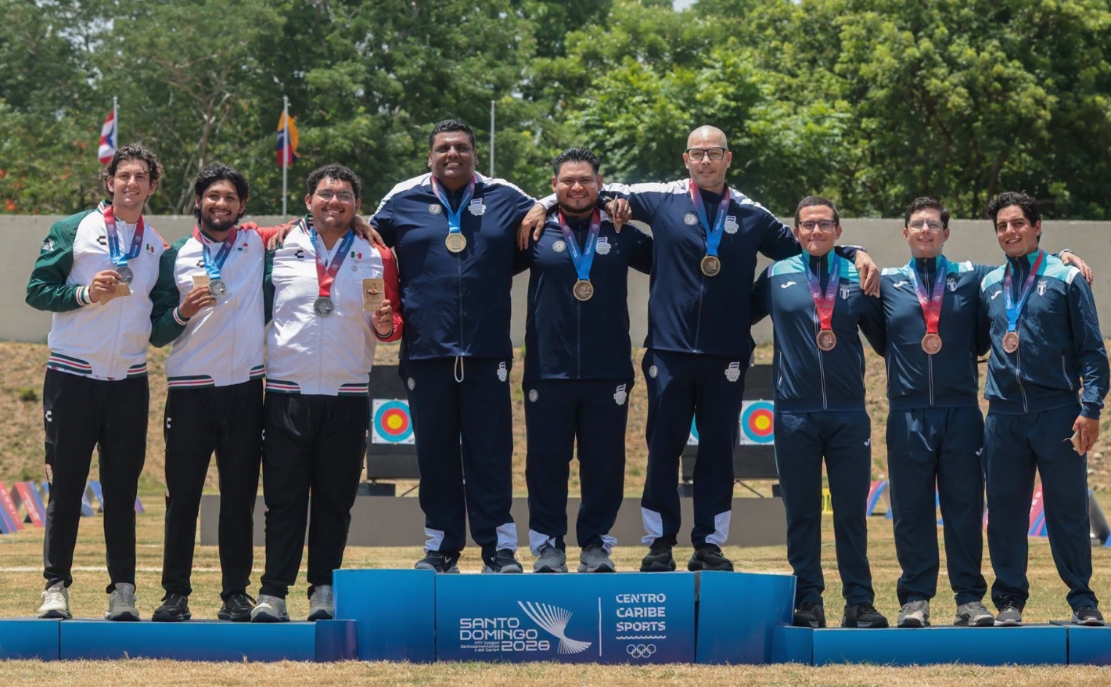 Orgullo coahuilense: Arqueros destacan con medallas en Santo Domingo 2026