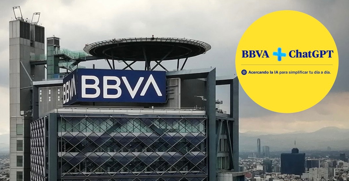 BBVA México y OpenAI anuncian alianza: Darán 3 meses gratis de ChatGPT Go a sus 34 millones de clientes