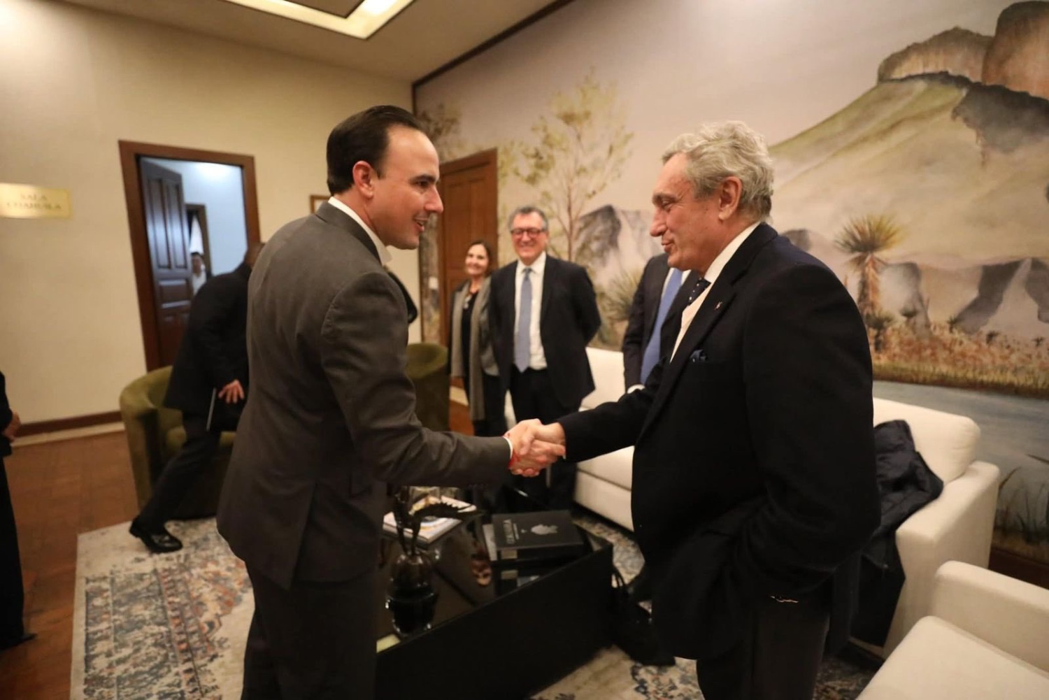 Coahuila se proyecta al mundo: Manolo Jiménez y Embajador de Italia estrechan lazos estratégicos