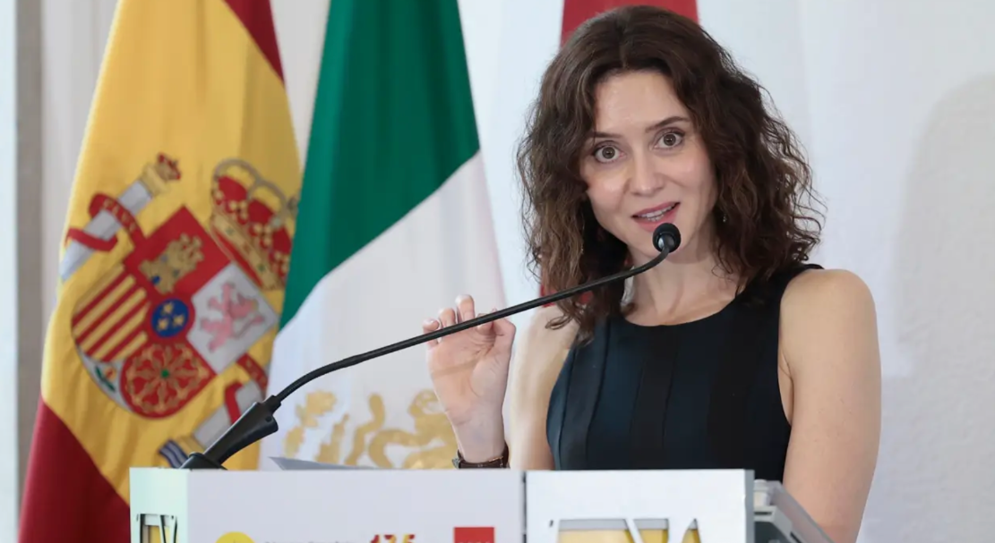Díaz Ayuso señala la sistemática destrucción de los órganos de control de la democracia en México.