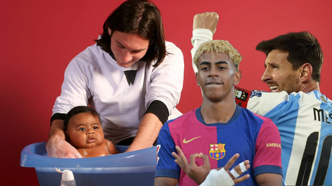 Messi bañó a Lamine Yamal bebé en 2007: ¿acto casual o el bautizo de su sucesor?